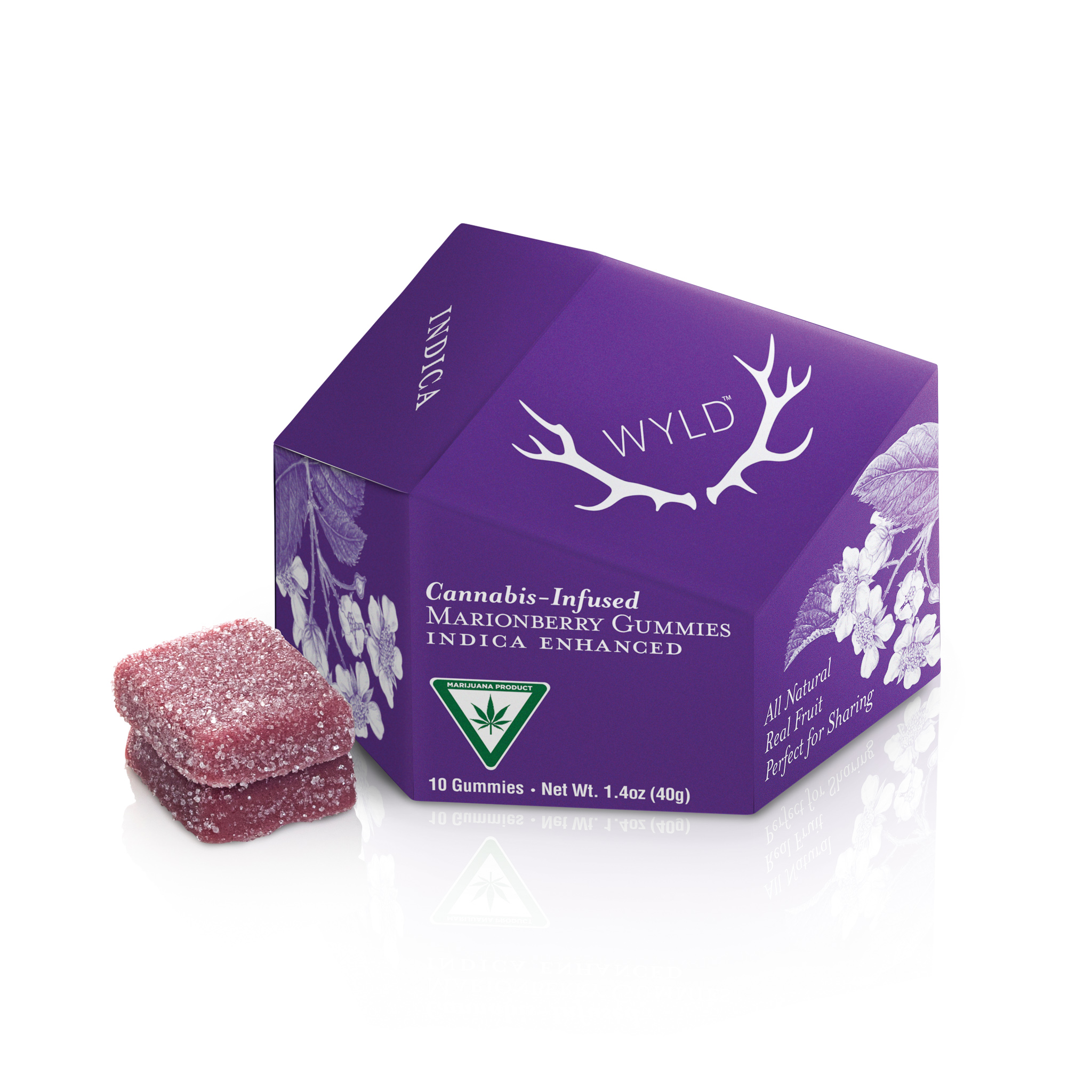 Marionberry Indica Enhanced Gummies | 100mg